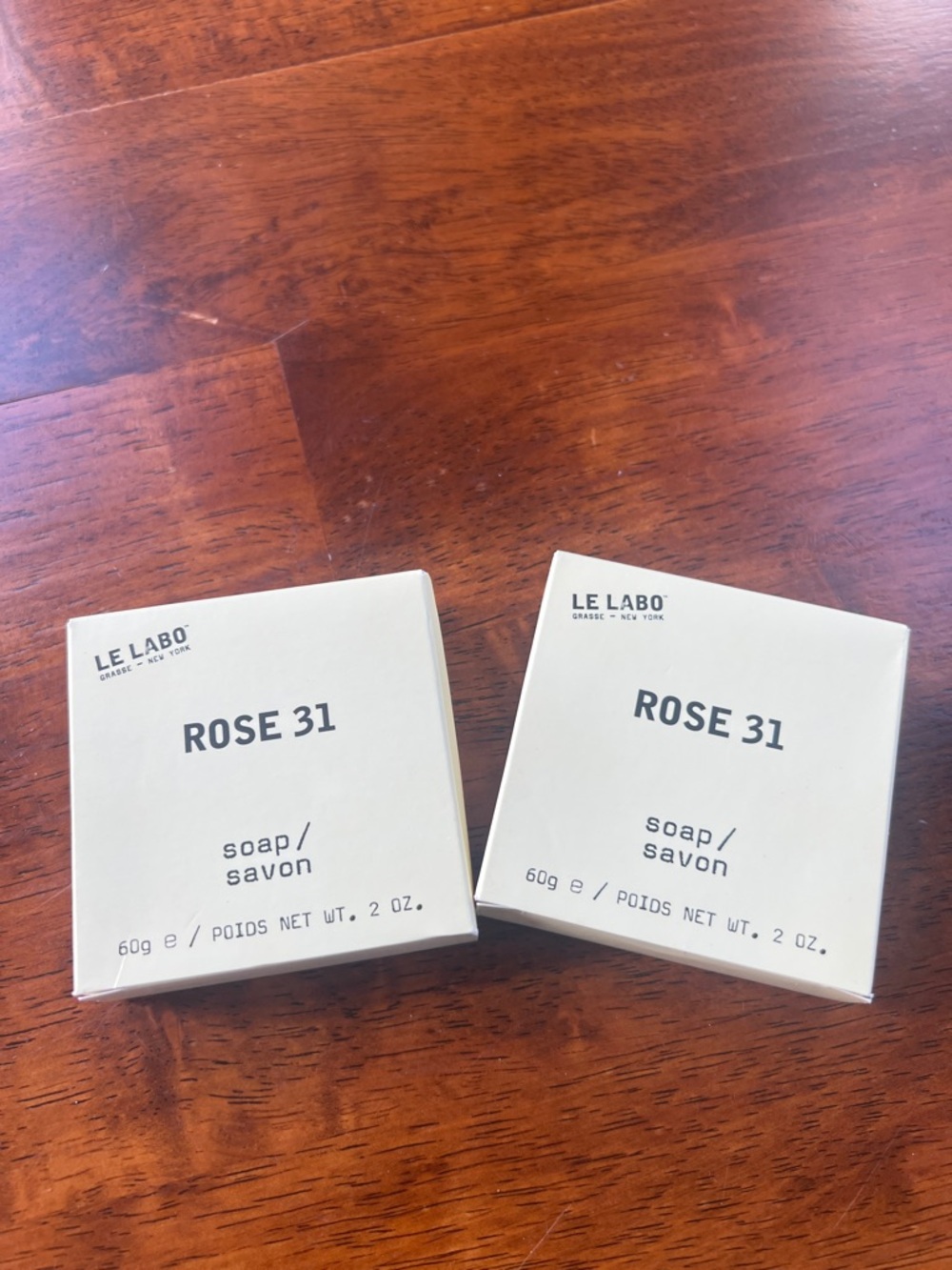 Le Labo Rose 31 Bar Soap - Set of Two